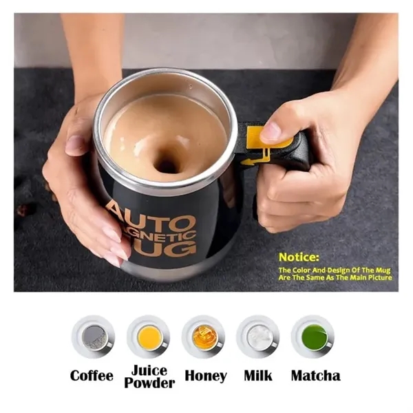 14oz USB Charging Magnetic Mixing Mug Self Stirring Cup - 14oz USB Charging Magnetic Mixing Mug Self Stirring Cup - Image 2 of 3