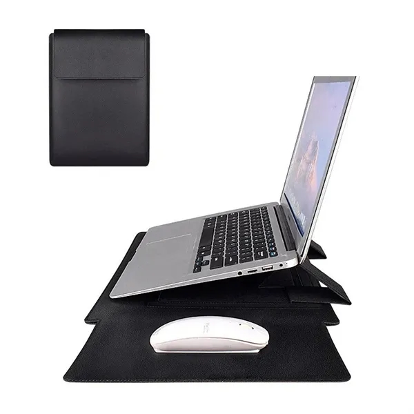 Laptop Sleeve Bag With Stand Function - Laptop Sleeve Bag With Stand Function - Image 6 of 8