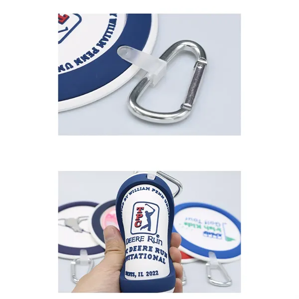 Luggage Travel Golf Tag Custom PVC - Luggage Travel Golf Tag Custom PVC - Image 2 of 4