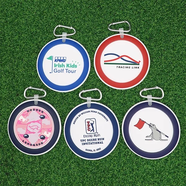 Luggage Travel Golf Tag Custom PVC - Luggage Travel Golf Tag Custom PVC - Image 3 of 4