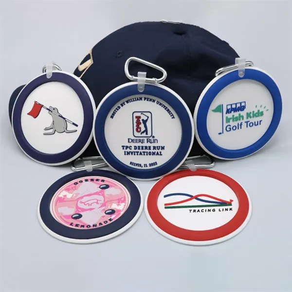 Luggage Travel Golf Tag Custom PVC - Luggage Travel Golf Tag Custom PVC - Image 4 of 4