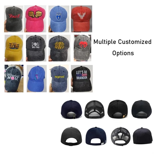 Washed Baseball Cap Multiple Colors - Washed Baseball Cap Multiple Colors - Image 1 of 1
