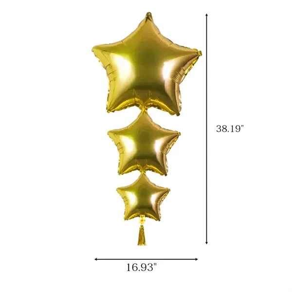 Star Tassel Balloon - Star Tassel Balloon - Image 2 of 6