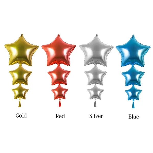 Star Tassel Balloon - Star Tassel Balloon - Image 1 of 6