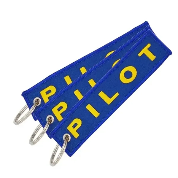 Custom Embroidery Fabric Tags with Logo - Custom Embroidery Fabric Tags with Logo - Image 4 of 5