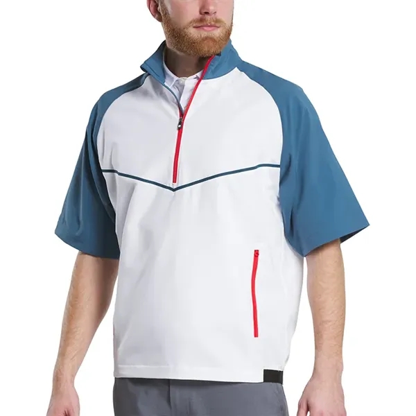 FootJoy Short Sleeve Zephyr Windshirt - FootJoy Short Sleeve Zephyr Windshirt - Image 7 of 7