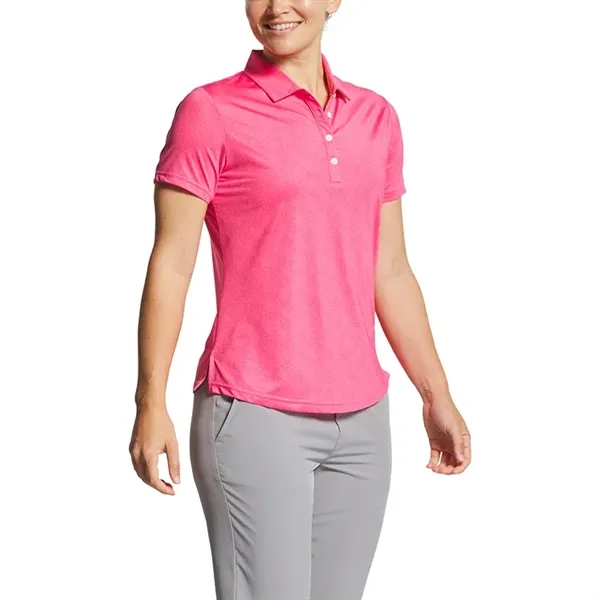 FootJoy Ladies Speckle Short Sleeve Print Shirt - FootJoy Ladies Speckle Short Sleeve Print Shirt - Image 3 of 6