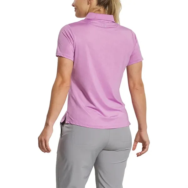 FootJoy Ladies Speckle Short Sleeve Print Shirt - FootJoy Ladies Speckle Short Sleeve Print Shirt - Image 6 of 6