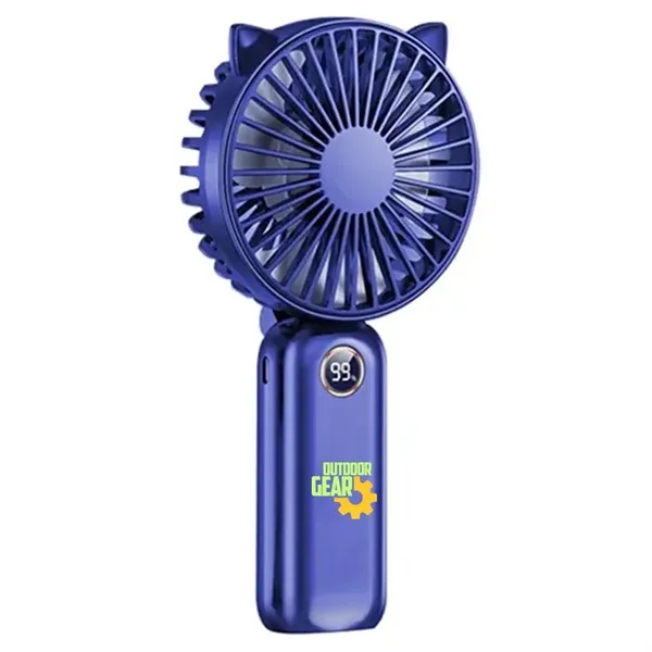 Mini 5-Speed Adjustable Desk and Handheld Fan - Mini 5-Speed Adjustable Desk and Handheld Fan - Image 1 of 4