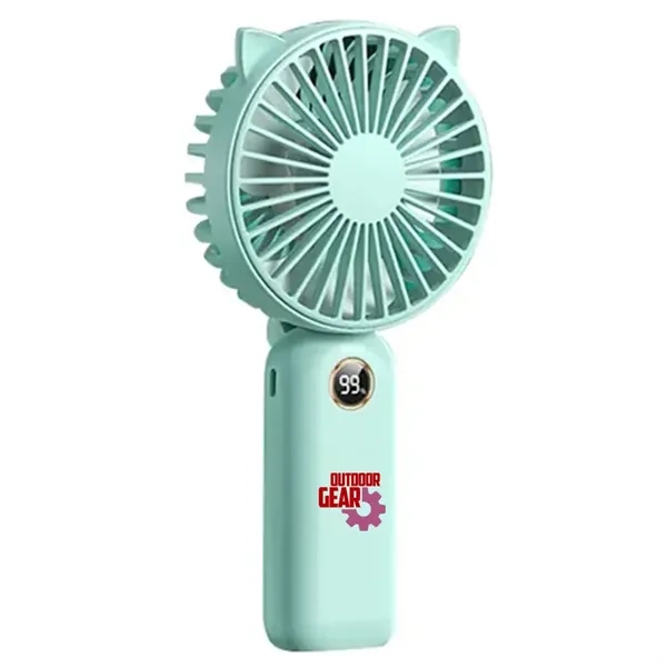 Mini 5-Speed Adjustable Desk and Handheld Fan - Mini 5-Speed Adjustable Desk and Handheld Fan - Image 4 of 4