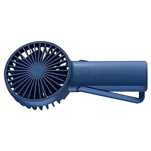 Handheld Desk Fan with Stand & Detachable Cover - Handheld Desk Fan with Stand & Detachable Cover - Image 2 of 4