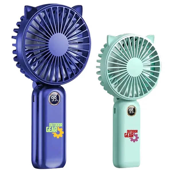 Mini 5-Speed Adjustable Desk and Handheld Fan - Mini 5-Speed Adjustable Desk and Handheld Fan - Image 0 of 4