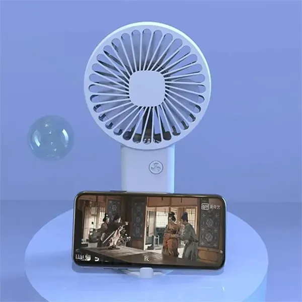 Rechargeable Handheld Super Mini Portable Fan - Rechargeable Handheld Super Mini Portable Fan - Image 3 of 4