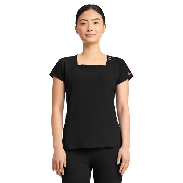 Med Couture - MC AMP - Women's 3-Pocket Square Neck Scrub... - Med Couture - MC AMP - Women's 3-Pocket Square Neck Scrub... - Image 0 of 17