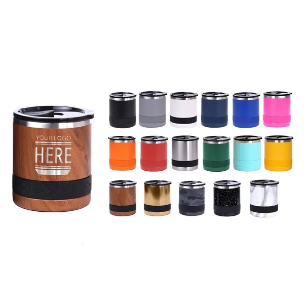 Elemental® Recess Lowball 10oz Stainless Steel Tumbler - Elemental® Recess Lowball 10oz Stainless Steel Tumbler - Image 0 of 21