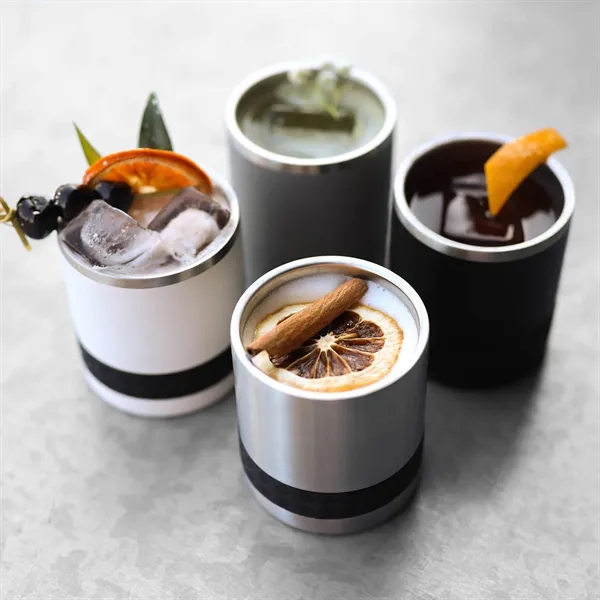 Elemental® Recess Lowball 10oz Stainless Steel Tumbler - Elemental® Recess Lowball 10oz Stainless Steel Tumbler - Image 19 of 21