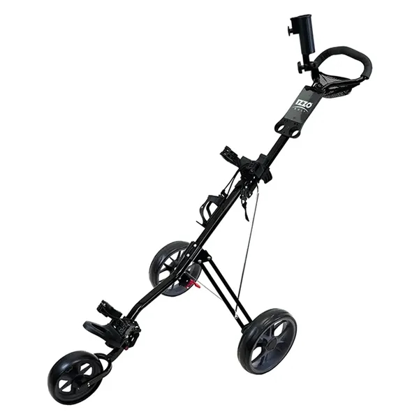 Izzo Feather-Lite 3-Wheel Push Cart - Izzo Feather-Lite 3-Wheel Push Cart - Image 2 of 2