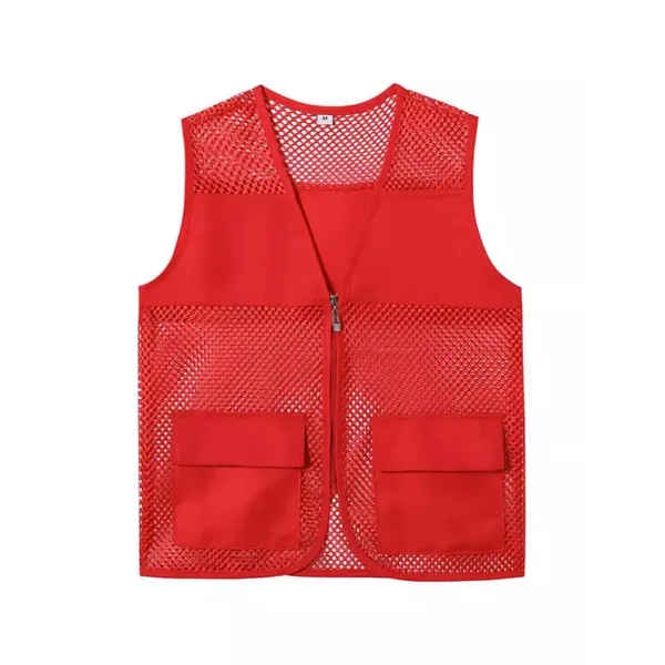 Adult Mesh Volunteer Activity Vest - Adult Mesh Volunteer Activity Vest - Image 0 of 8