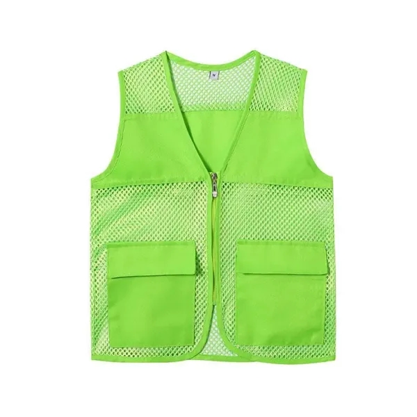 Adult Mesh Volunteer Activity Vest - Adult Mesh Volunteer Activity Vest - Image 5 of 8