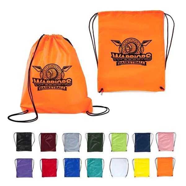 Drawstring Cinch up Backpack - Drawstring Cinch up Backpack - Image 0 of 14