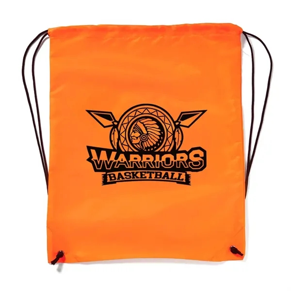 Drawstring Cinch up Backpack - Drawstring Cinch up Backpack - Image 7 of 14