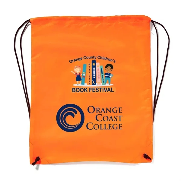 Full Color Drawstring Cinch up Backpack - Full Color Drawstring Cinch up Backpack - Image 14 of 14