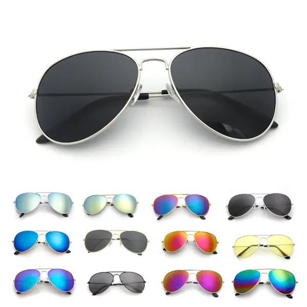 Classic Aviator Sunglasses for Men Women - Classic Aviator Sunglasses for Men Women - Image 0 of 2