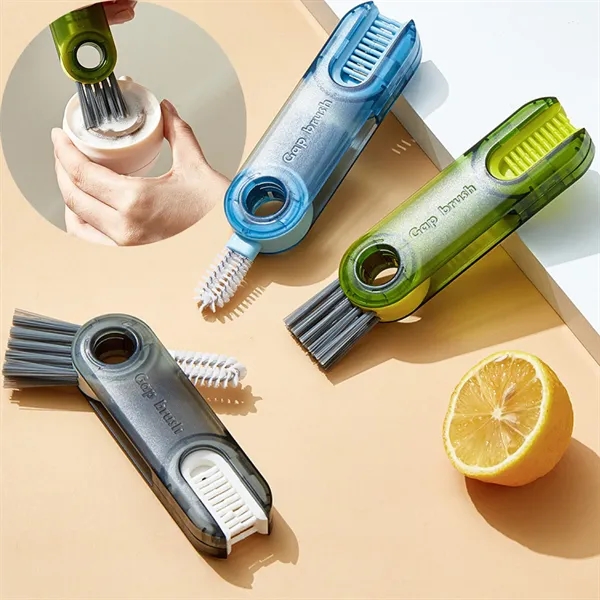3-in-1 slit U-shaped cup mouth, lid, cleaning brush - 3-in-1 slit U-shaped cup mouth, lid, cleaning brush - Image 2 of 4