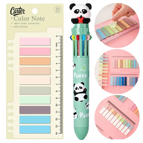 Fluorescent Transparent Indicator Sticky Note Paper Sticker - Fluorescent Transparent Indicator Sticky Note Paper Sticker - Image 0 of 4