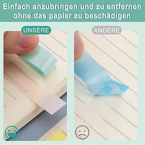 Fluorescent Transparent Indicator Sticky Note Paper Sticker - Fluorescent Transparent Indicator Sticky Note Paper Sticker - Image 4 of 4