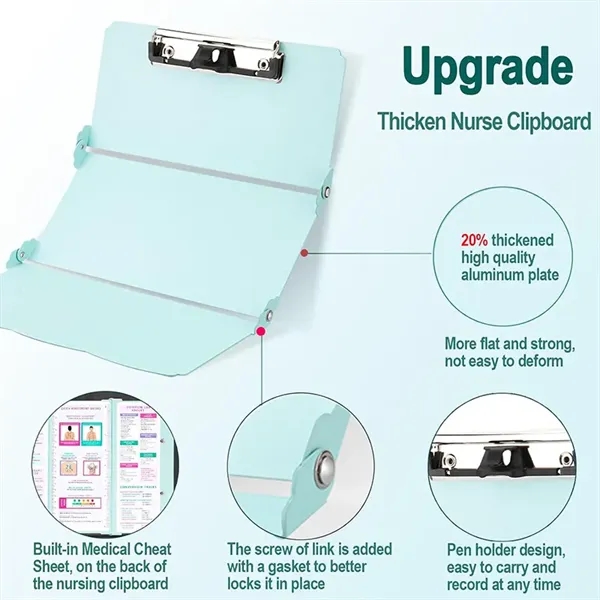 Nursing  Foldable Clipboard Medical - Nursing  Foldable Clipboard Medical - Image 2 of 3