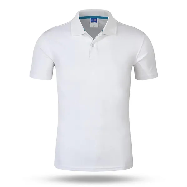 Customized Quick-Dry Ice Silk Polo Workwear - Customized Quick-Dry Ice Silk Polo Workwear - Image 2 of 11