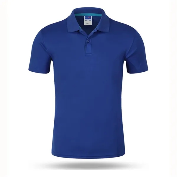 Customized Quick-Dry Ice Silk Polo Workwear - Customized Quick-Dry Ice Silk Polo Workwear - Image 4 of 11