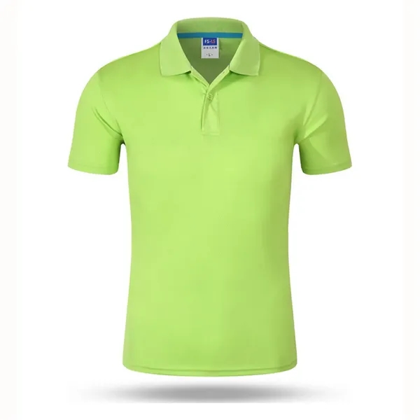 Customized Quick-Dry Ice Silk Polo Workwear - Customized Quick-Dry Ice Silk Polo Workwear - Image 5 of 11