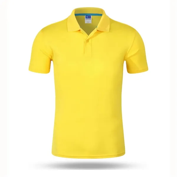 Customized Quick-Dry Ice Silk Polo Workwear - Customized Quick-Dry Ice Silk Polo Workwear - Image 9 of 11
