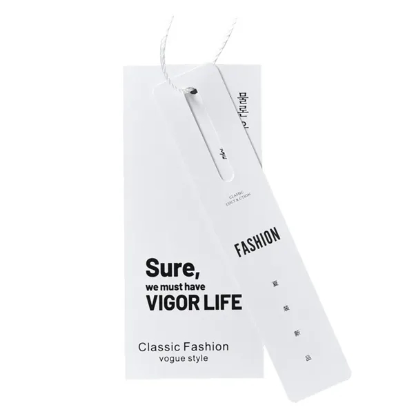 Custom Apparel & Footwear Hangtags - Custom Apparel & Footwear Hangtags - Image 1 of 3