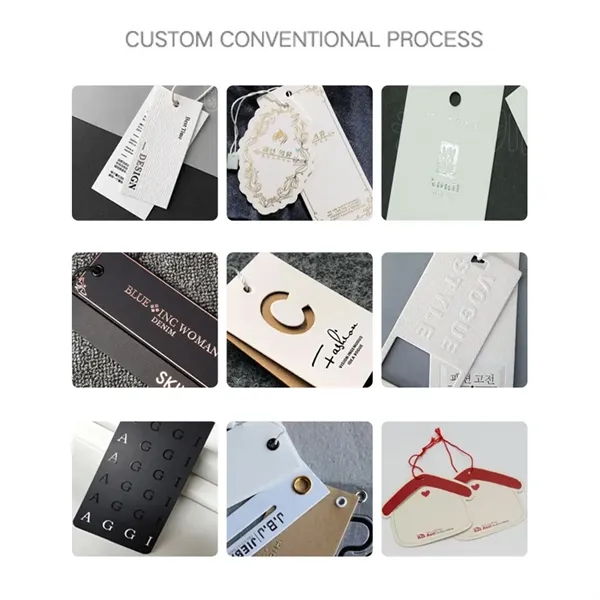 Custom Apparel & Footwear Hangtags - Custom Apparel & Footwear Hangtags - Image 2 of 3