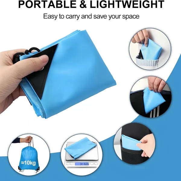 Durable Polyester Drawstring Backpack - Durable Polyester Drawstring Backpack - Image 7 of 25