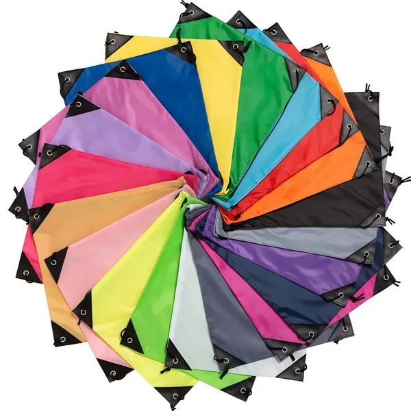 Durable Polyester Drawstring Backpack - Durable Polyester Drawstring Backpack - Image 8 of 25