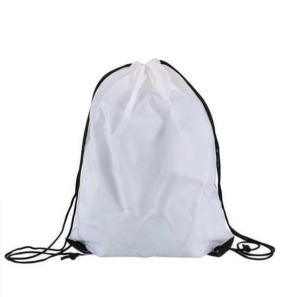 Durable Polyester Drawstring Backpack - Durable Polyester Drawstring Backpack - Image 23 of 25