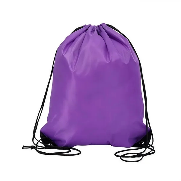 Durable Polyester Drawstring Backpack - Durable Polyester Drawstring Backpack - Image 25 of 25