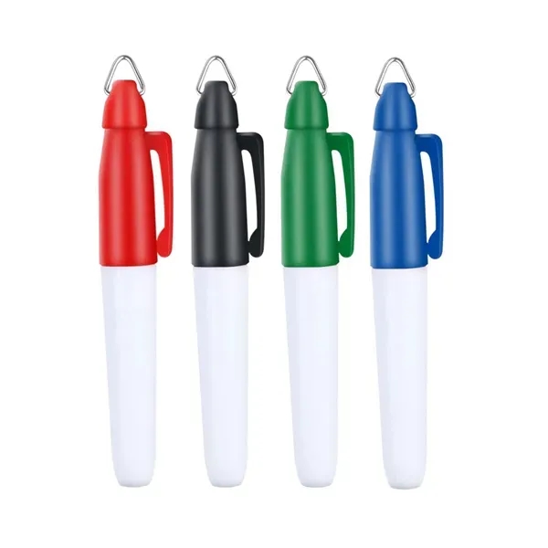 Fine Tip Permanent Marker w/Key Ring - Fine Tip Permanent Marker w/Key Ring - Image 1 of 1