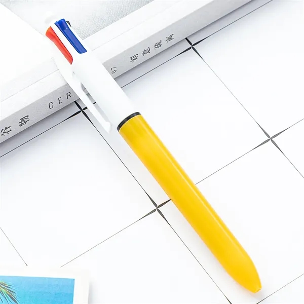 4-in-1 Multicolor Retractable Ballpoint Pen - 4-in-1 Multicolor Retractable Ballpoint Pen - Image 5 of 8