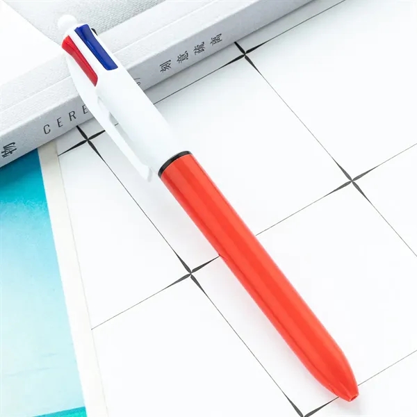 4-in-1 Multicolor Retractable Ballpoint Pen - 4-in-1 Multicolor Retractable Ballpoint Pen - Image 8 of 8