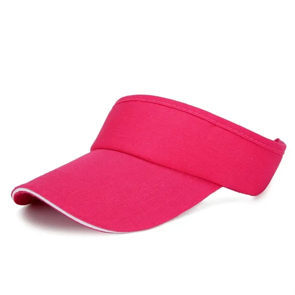 Empty top baseball visor cap - Empty top baseball visor cap - Image 3 of 5