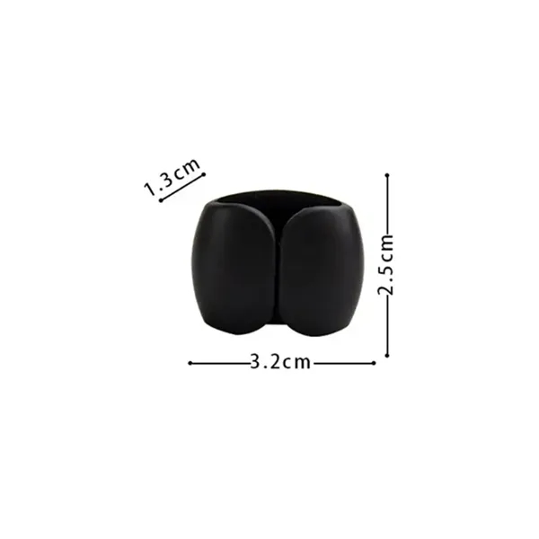 Desktop Cable Organizer Clip With Adhesive Backing - Desktop Cable Organizer Clip With Adhesive Backing - Image 1 of 3
