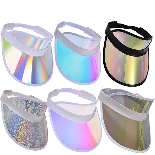 Candy Color UV Protection Plastic Sun Visor - Candy Color UV Protection Plastic Sun Visor - Image 0 of 4