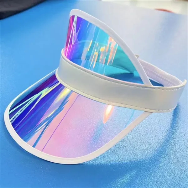 Candy Color UV Protection Plastic Sun Visor - Candy Color UV Protection Plastic Sun Visor - Image 2 of 4