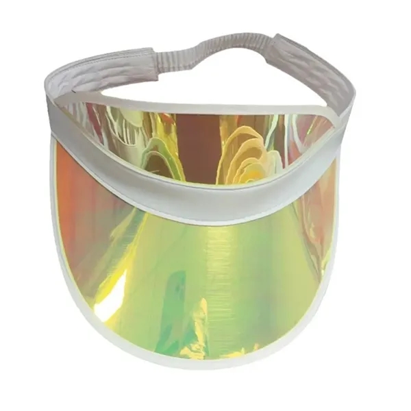 Candy Color UV Protection Plastic Sun Visor - Candy Color UV Protection Plastic Sun Visor - Image 3 of 4