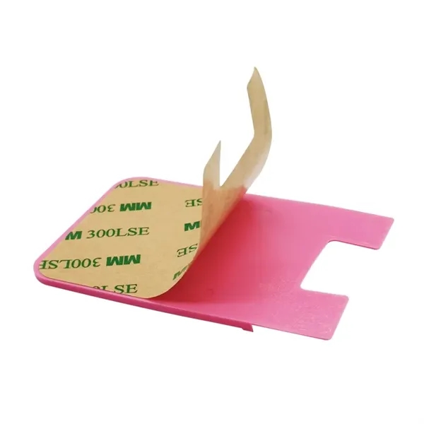 Adhesive Silicone Dual-Pocket Phone Wallet - Adhesive Silicone Dual-Pocket Phone Wallet - Image 3 of 4